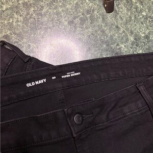 Old Navy Super Skinny Dark Jeans